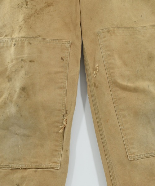 カーハート　オーバーオールダブルニー　カーキ　48×32 楽天市場】Carhartt カーハート オーバーオール レングス32 ダブルニー