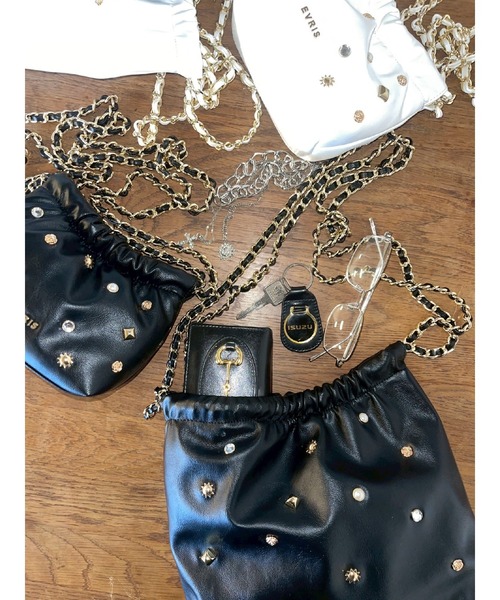 【最終値下げ】EVRIS ショルダーバッグ EVRIS（エヴリス） ショルダーバッグ バッグ スナップショルダーBAG