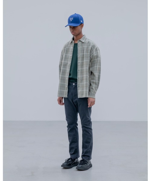 uniform experiment パンツ KNEETUCK 5POCKET SLIM-FIT PANTS メンズ 