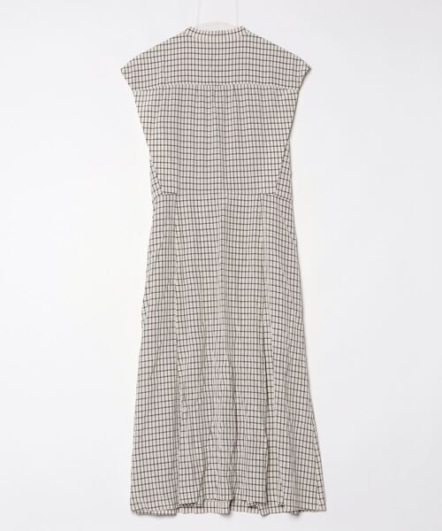 MACKINTOSH LONDON」 ノースリーブワンピース 40 ベージュ MACKINTOSH LONDON」 ノースリーブワンピース 40 ベージュ