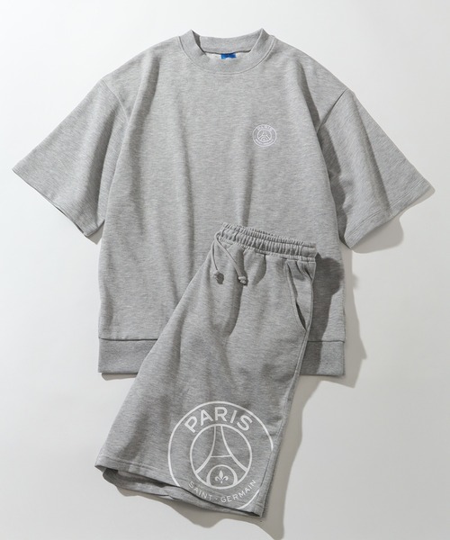 PARIS SAINT-GERMAIN」 セットアップ X-LARGE 杢グレー メンズ