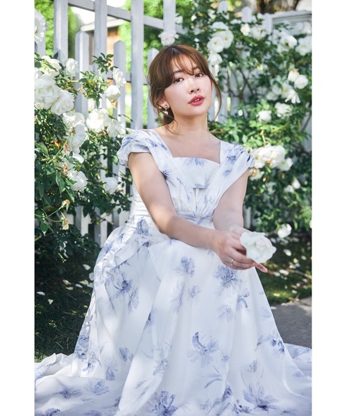 Her lip to ワンピース Amboise Gathered Flare Dress : ZOZOTOWN