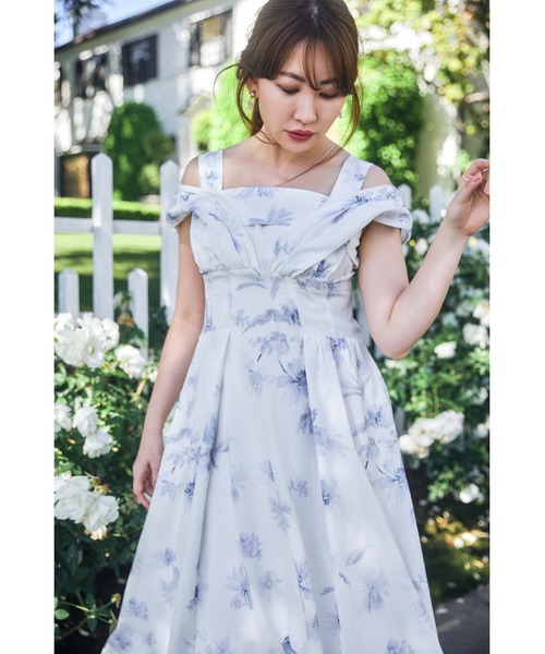 Her lip to ワンピース Amboise Gathered Flare Dress : ZOZOTOWN