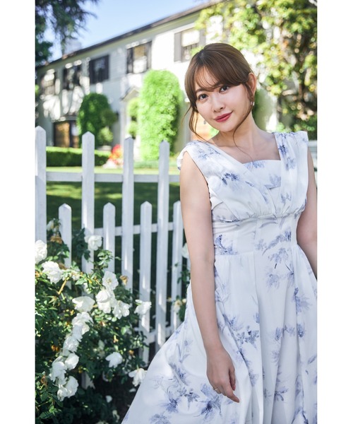 Her lip to ワンピース Amboise Gathered Flare Dress : ZOZOTOWN