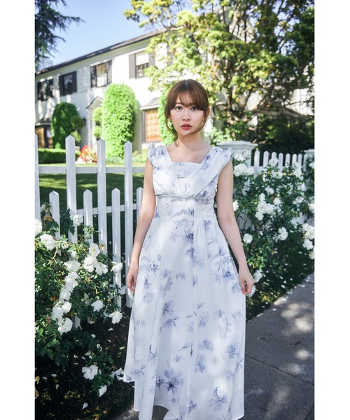 Her lip to ワンピース Amboise Gathered Flare Dress : ZOZOTOWN