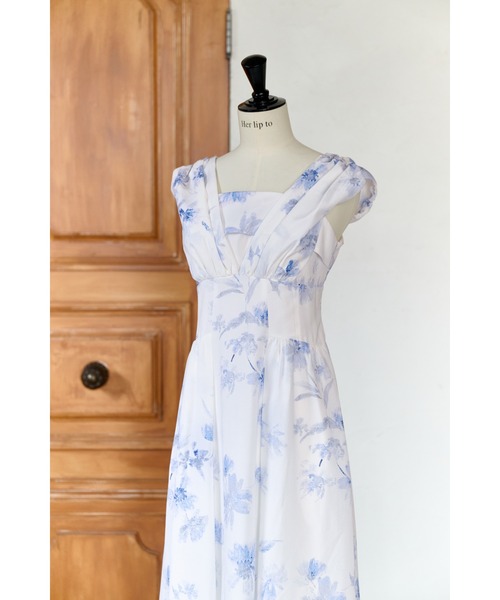 Her lip to ワンピース Amboise Gathered Flare Dress : ZOZOTOWN