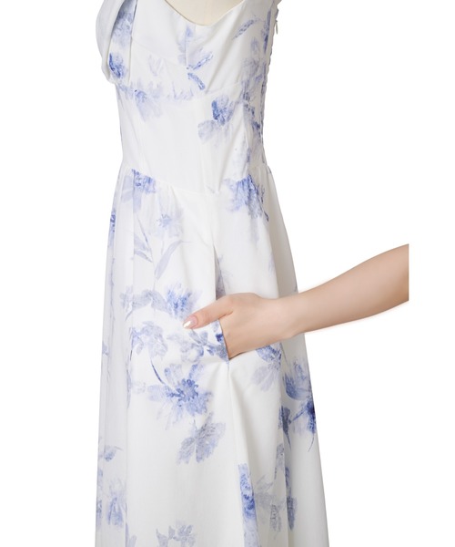 Her lip to ワンピース Amboise Gathered Flare Dress : ZOZOTOWN
