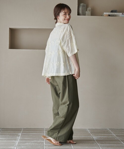 coen（コーエン） スラックス パンツ 「UVカット / ストレッチ / 吸水