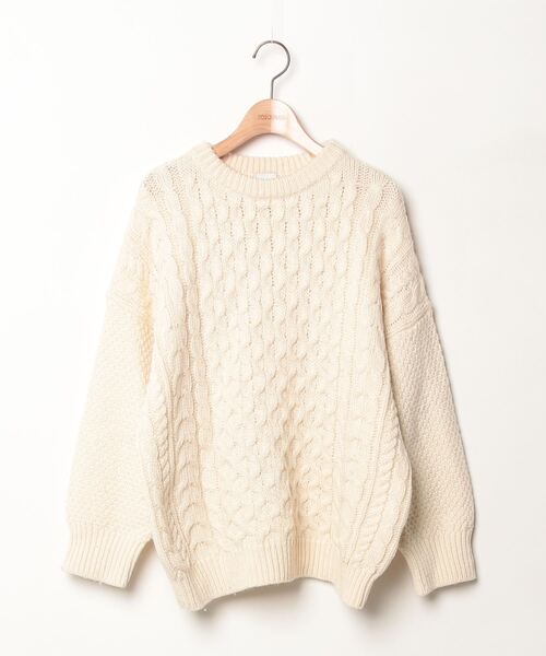 6 長袖ニット 36 オフホワイト レディース : ZOZOTOWN Yahoo!店 - 通販