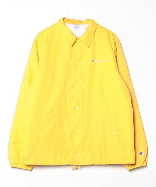Champion / ブルゾン/XL/ナイロン Champion 「Champion」 ナイロンブルゾン X-LARGE イエロー メンズ