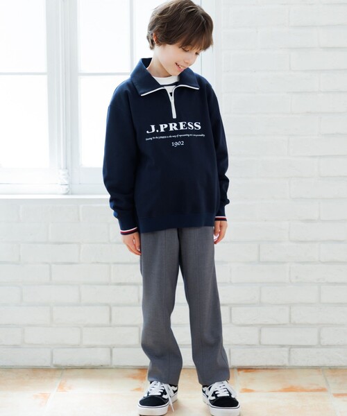 J.PRESS（J.プレス） tシャツ 「140-170cm」ボーダーミックス