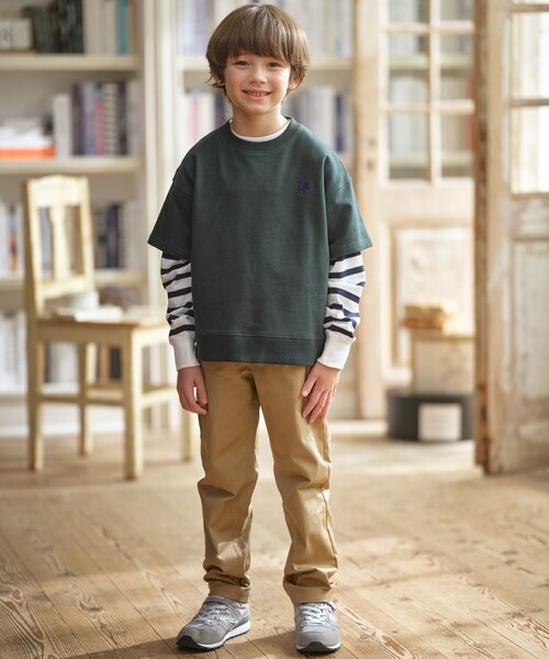 J.PRESS（J.プレス） tシャツ 「140-170cm」ボーダーミックス