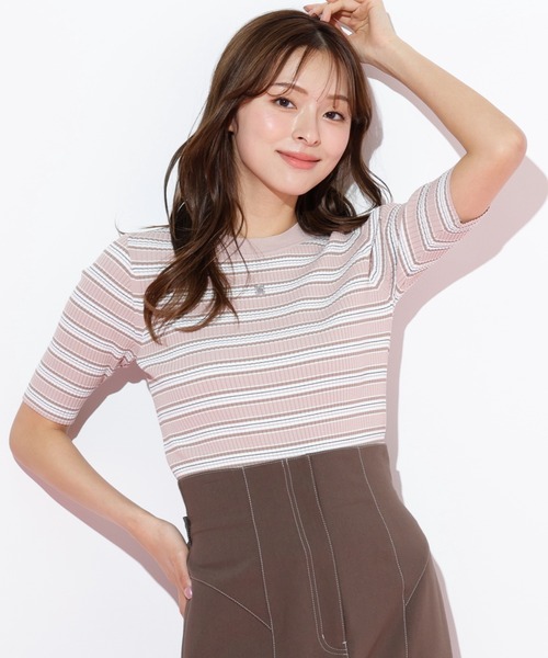 JUSGLITTY ♡ マルチボーダーニット JILL by JILL STUART（ジルバイジルスチュアート） ニット セーター
