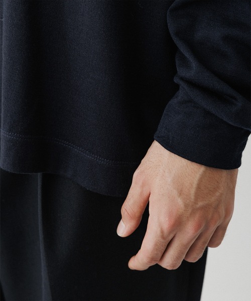 ADAM ET ROPE'（アダムエロペ） tシャツ 「NIKKE」ウール天竺 ロング