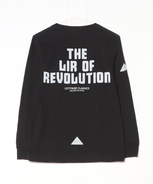 「Champion」 長袖Tシャツ S ブラック メンズ