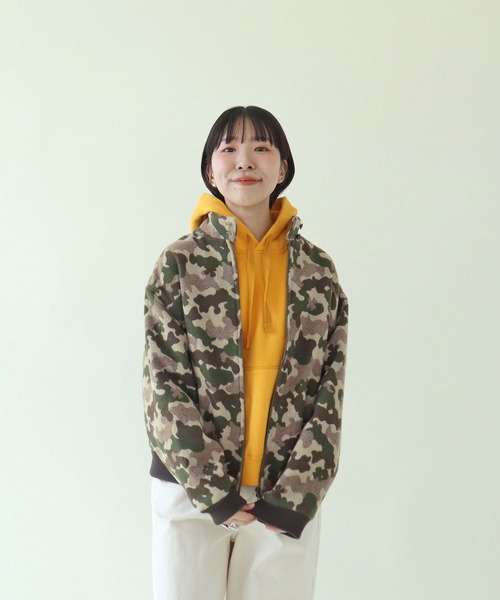PAR ICI（パーリッシィ） ブルゾン アウター 迷彩ジャカード