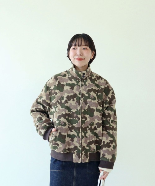 PAR ICI（パーリッシィ） ブルゾン アウター 迷彩ジャカード