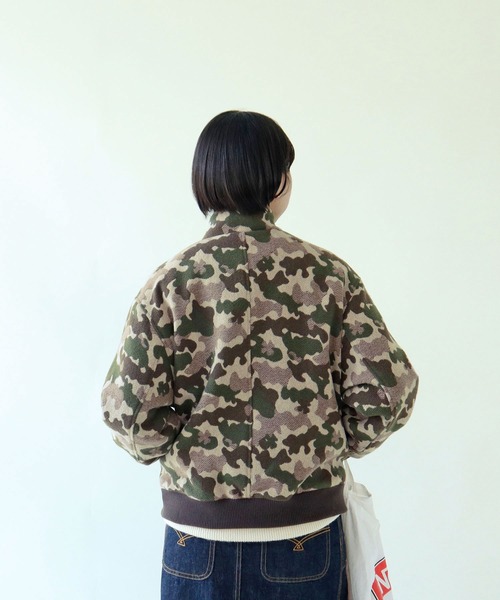 PAR ICI（パーリッシィ） ブルゾン アウター 迷彩ジャカード