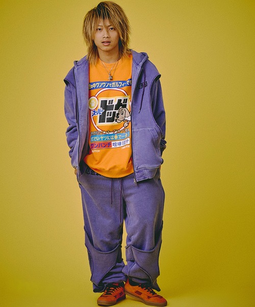 GALFY（ガルフィー） ワイドパンツ スウェットパンツ ジャージ 「GALFY
