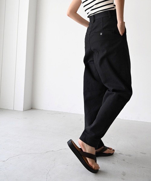 「CANAL JEAN」 チノパンツ 38 クリーム レディース
