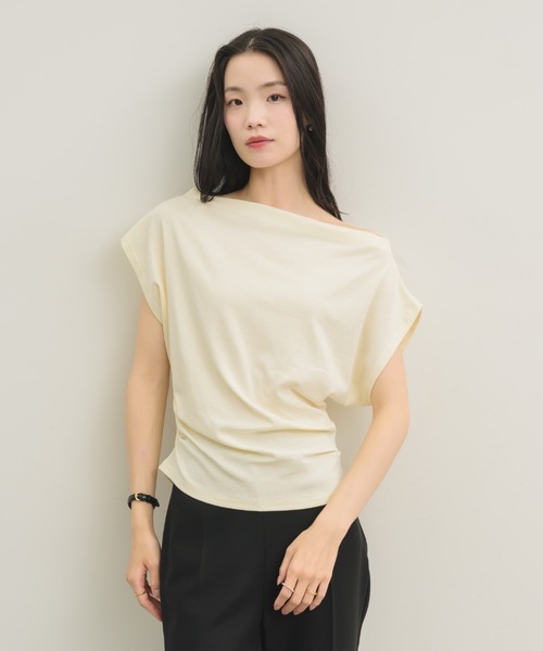 NEUNA（ヌナ） tシャツ フレンチスリーブトップス レディース
