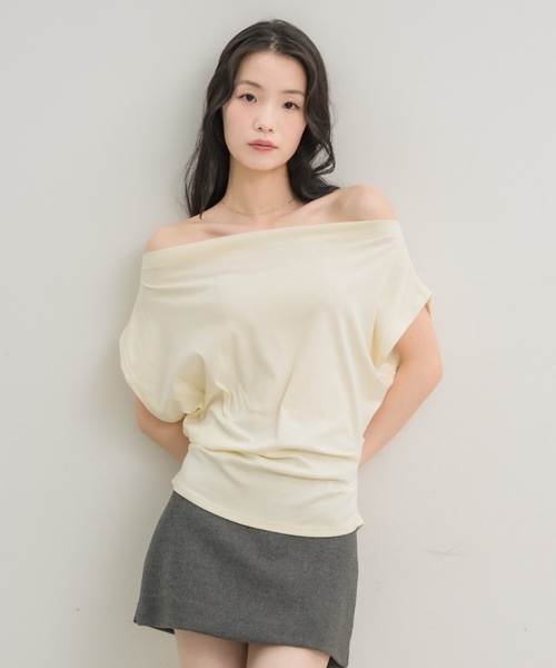 NEUNA（ヌナ） tシャツ フレンチスリーブトップス レディース