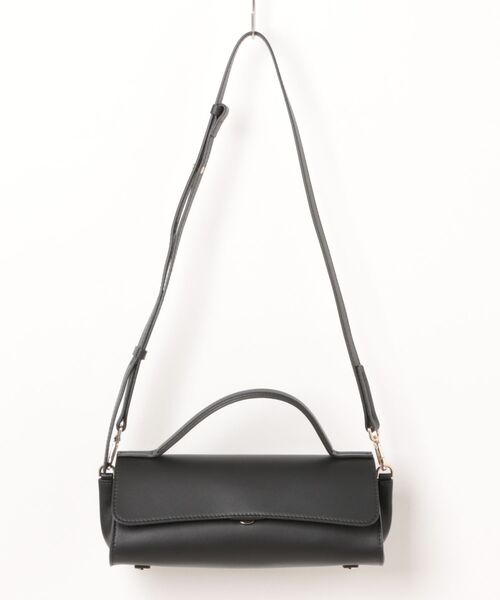 LORISTELLA ブラック　バッグ ロリステッラ LORISTELLA ソフトレザーハンドバッグ （ブラック