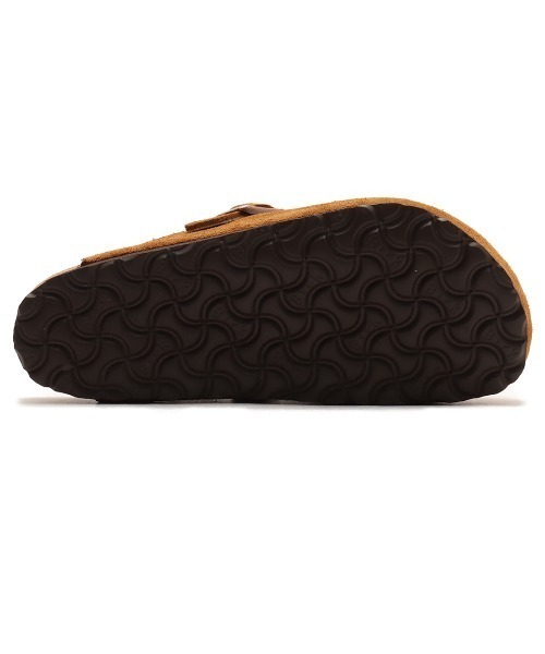 「BIRKENSTOCK」 フラットサンダル 25.0cm ブラウン レディース_画像2