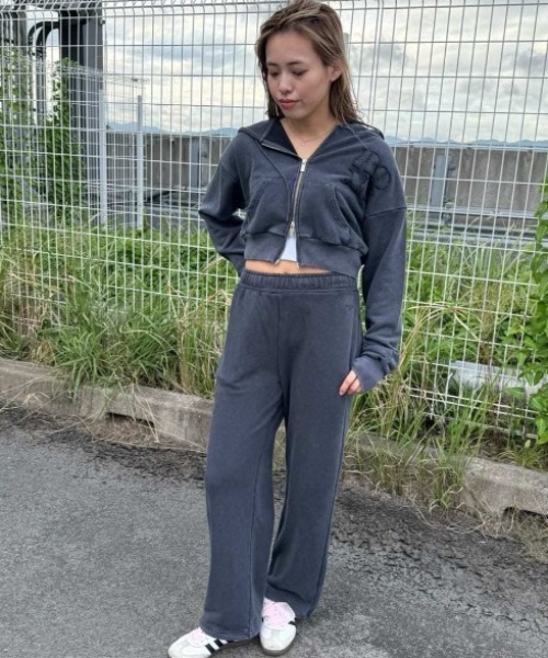 ROXY（ロキシー） パーカー ジップアップパーカー ショート丈