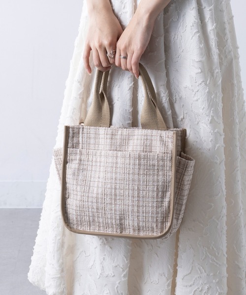 SETUP7（セットアップセブン） トートバッグ 「SETUP7」ツイードサイド