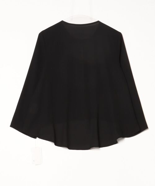 「Callarus」 7分袖ブラウス M ブラック レディース_画像2