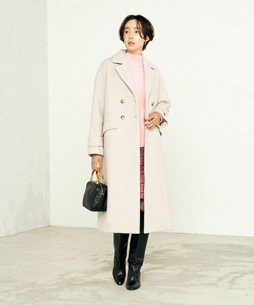 NOLLEY'S（ノーリーズ） チェスターコート 36 ベージュ レディース