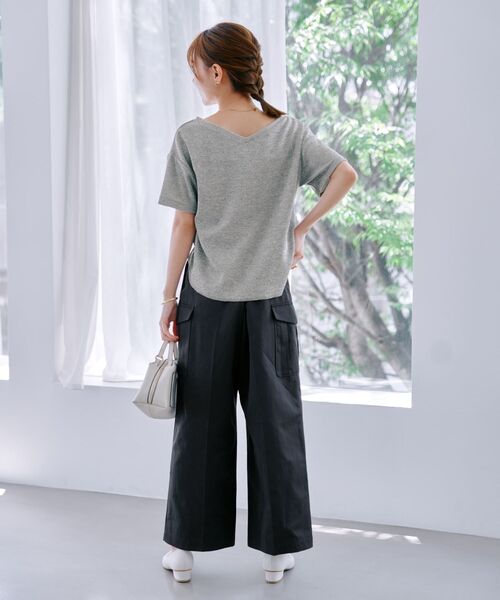COHINA（コヒナ） カーゴパンツ ワイドストレートカーゴパンツ 「低