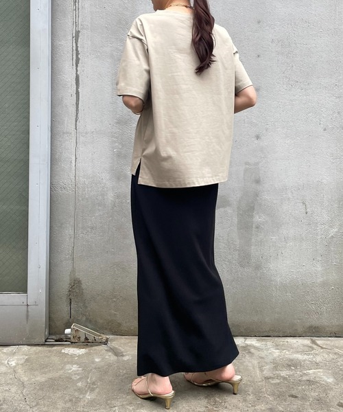 「COLLAGE GALLARDAGALANTE」 半袖Tシャツ FREE ホワイト レディース_画像4