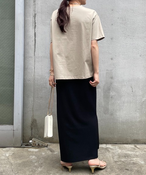 「COLLAGE GALLARDAGALANTE」 半袖Tシャツ FREE ホワイト レディース_画像5