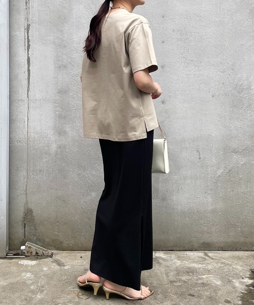 「COLLAGE GALLARDAGALANTE」 半袖Tシャツ FREE ホワイト レディース_画像6