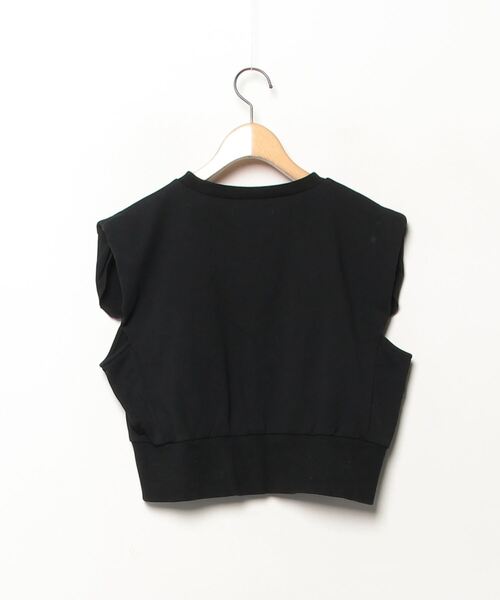 「LA PEAU DE GEM」 ノースリーブトップス FREE ブラック レディース_画像2