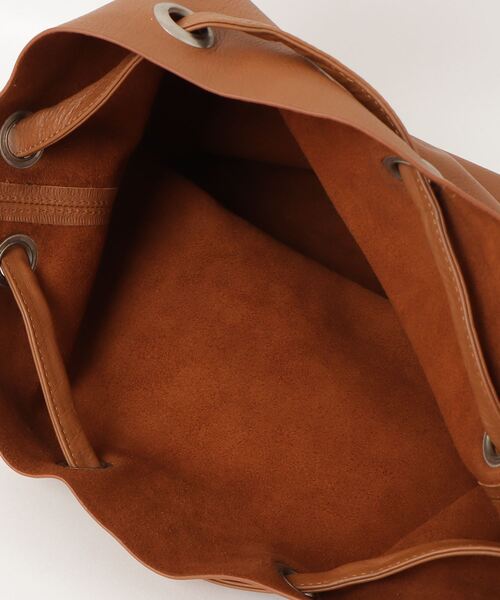 BICASH（ビカーシ） ショルダーバッグ レザーミニ巾着バッグ(B847