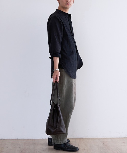 BICASH（ビカーシ） ショルダーバッグ レザーミニ巾着バッグ(B847