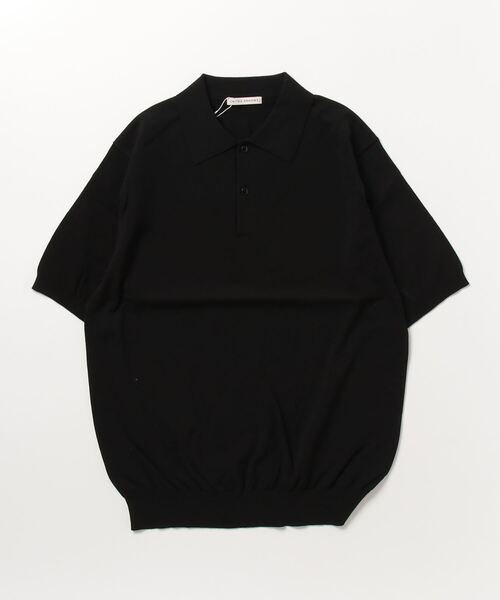 UNITED ARROWS（ユナイテッドアローズ） 半袖ニット L ブラック メンズ