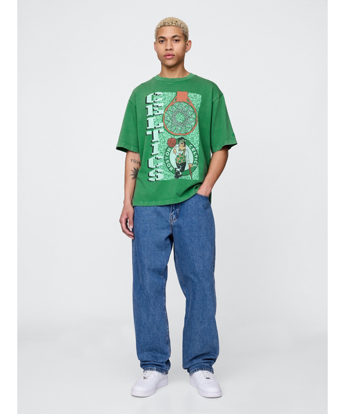 GAP カジュアルボストン GAP（ギャップ） tシャツ NBA ボストン セルティックス グラフィックT