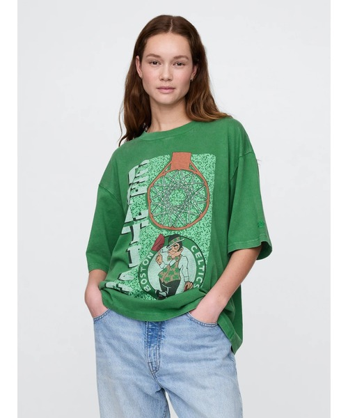 GAP（ギャップ） tシャツ NBA ボストン セルティックス グラフィックT