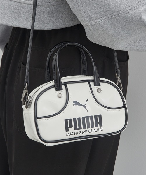 PUMA（プーマ） ショルダーバッグ バッグ エナメル ミニショルダー