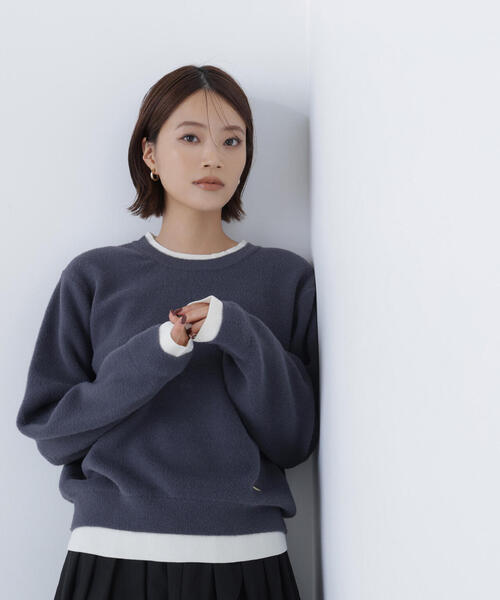 NATURAL BEAUTY BASIC（ナチュラルビューティーベーシック） ニット