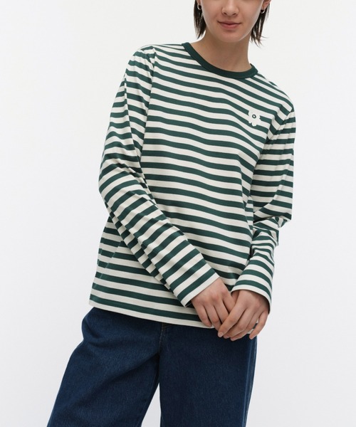 marimekko（マリメッコ） tシャツ 「kioski」Tasaraita Unikko / shirt