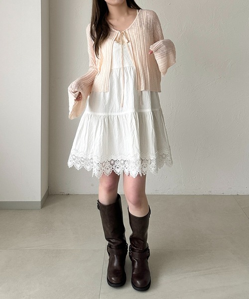 「apres jour clair」 キャミソールブラウス X-LARGE オフホワイト レディース_画像5