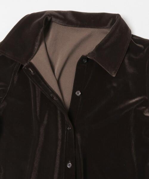 URBAN RESEARCH（アーバンリサーチ） ワンピース ベロアシャツカラー