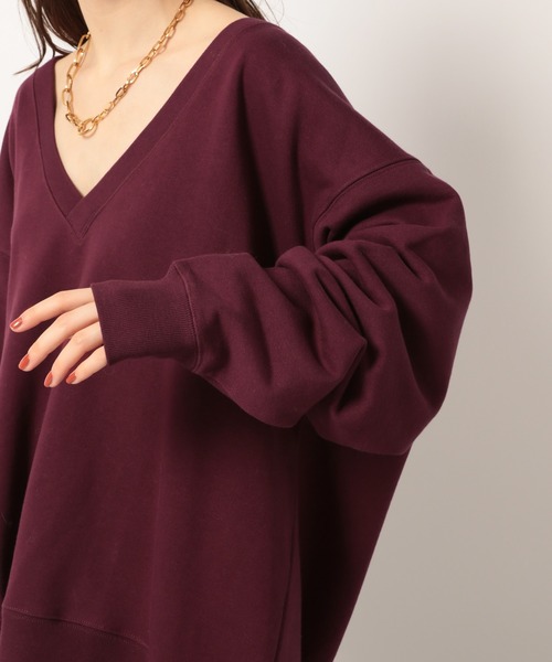 「GOOD ROCK SPEED」 スウェットカットソー フリー ホワイト レディース_画像4