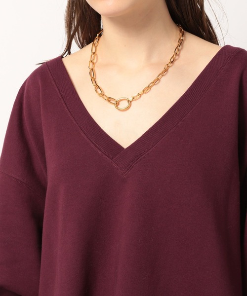 「GOOD ROCK SPEED」 スウェットカットソー フリー ホワイト レディース_画像7