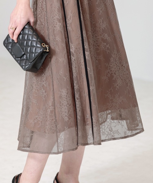 「Leja」 半袖ワンピース SMALL ブラウン レディース_画像5